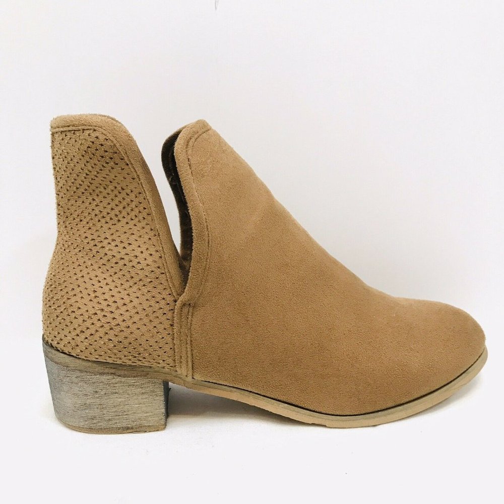 Seven7 Soho Vegan Leather Ankle Boots Size 10 EUC